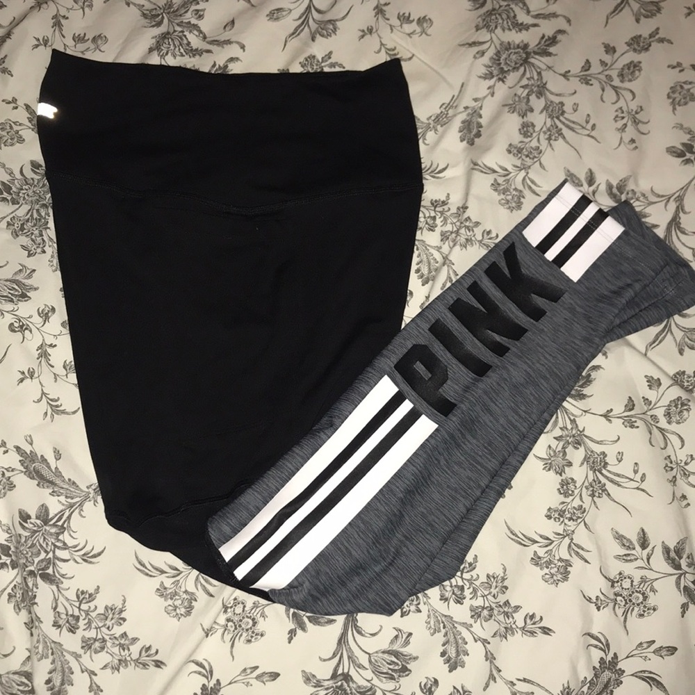 PINK high waisted ultimate-leggings with POCKETS